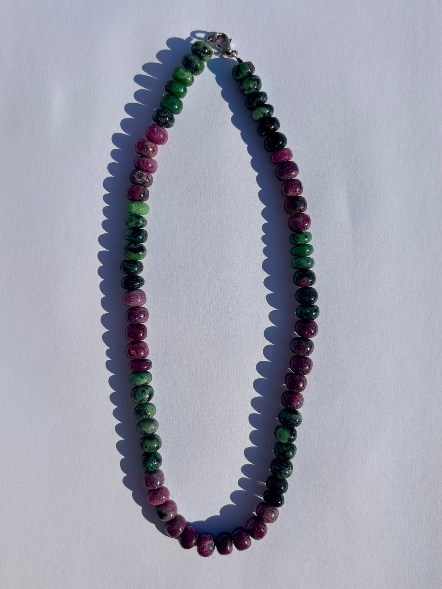 Rubin Zoisit Kette