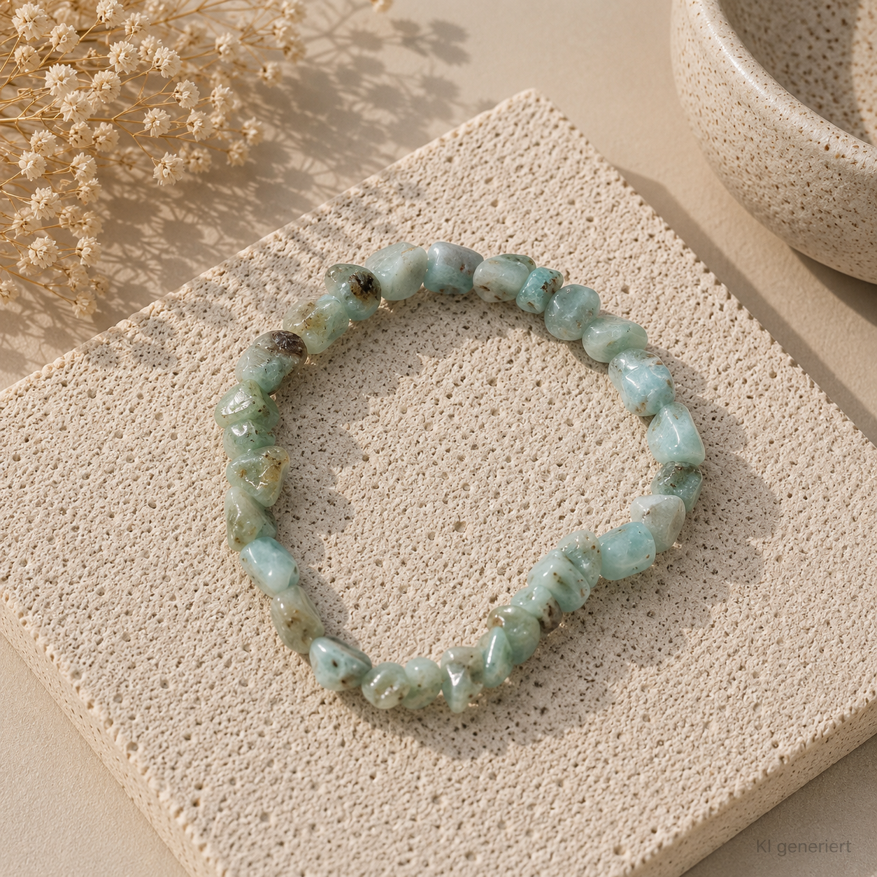 Larimar Nugget Armband