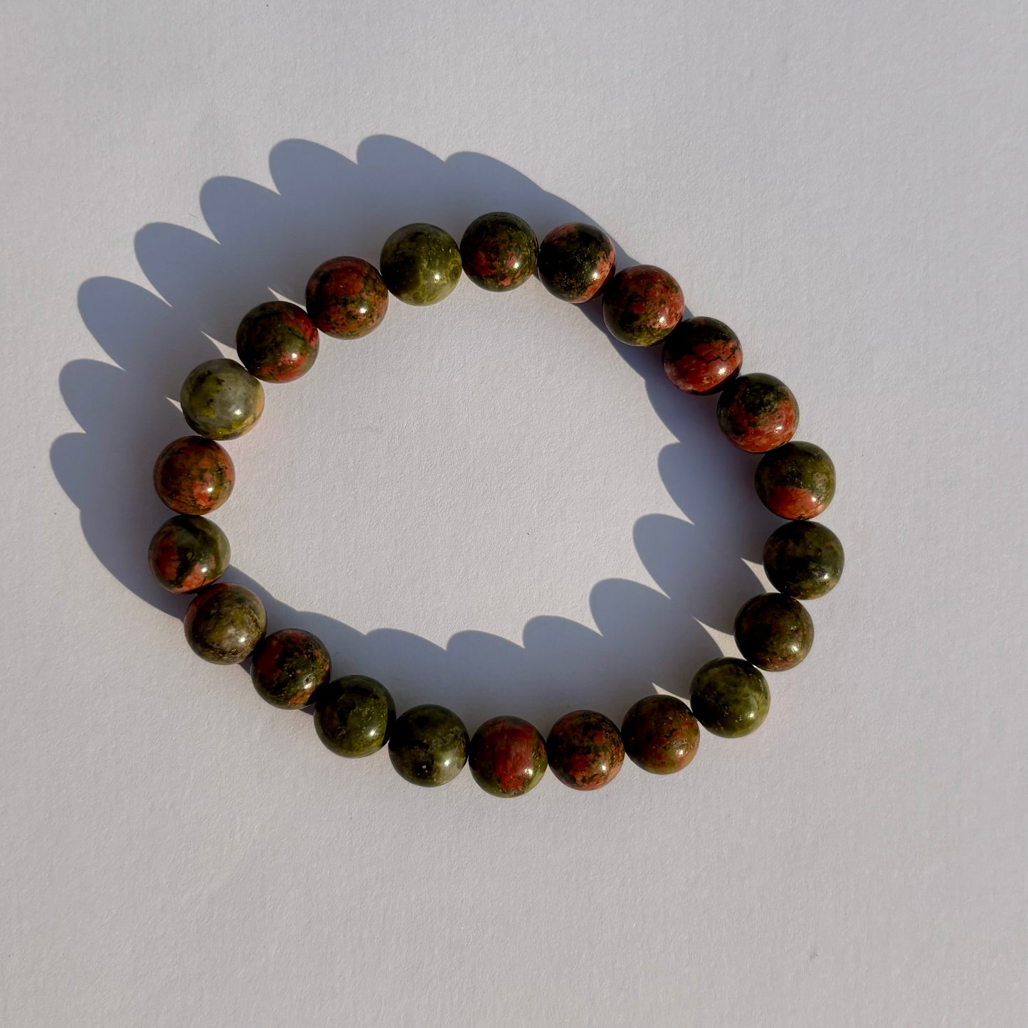 Epidot Armband
