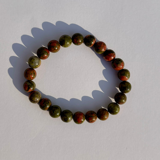 Epidot Armband