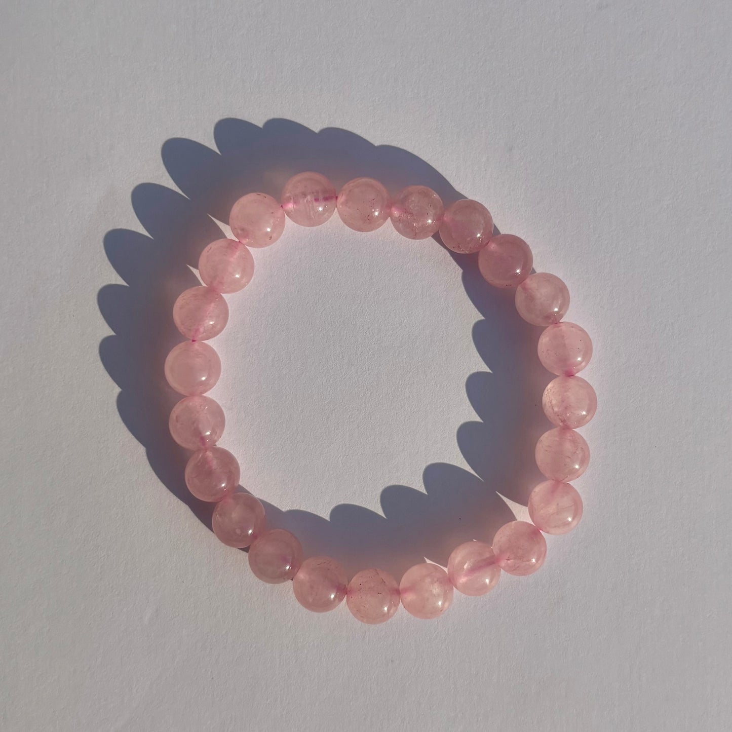 Rosenquarz Armband