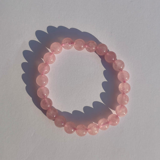 Rosenquarz Armband