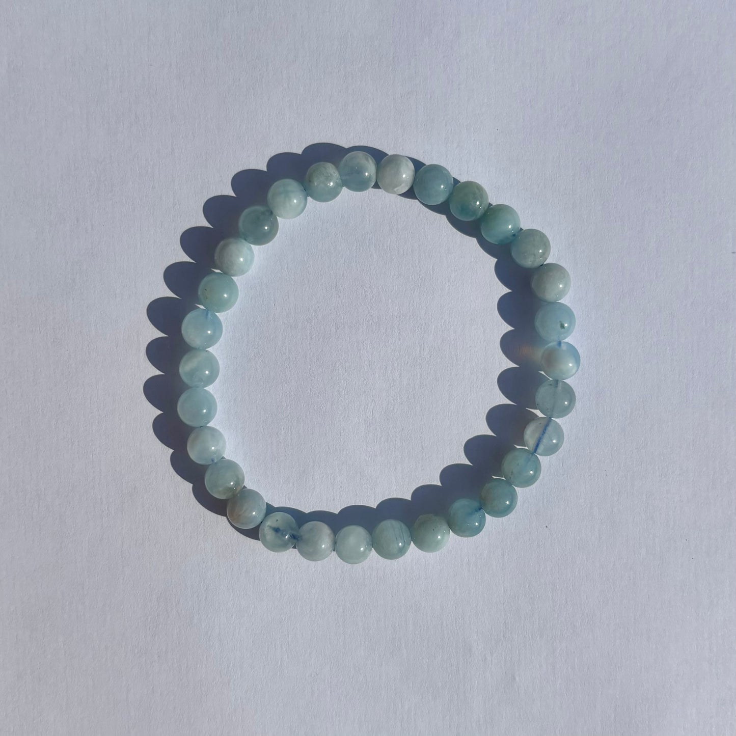 Aquamarin Armband