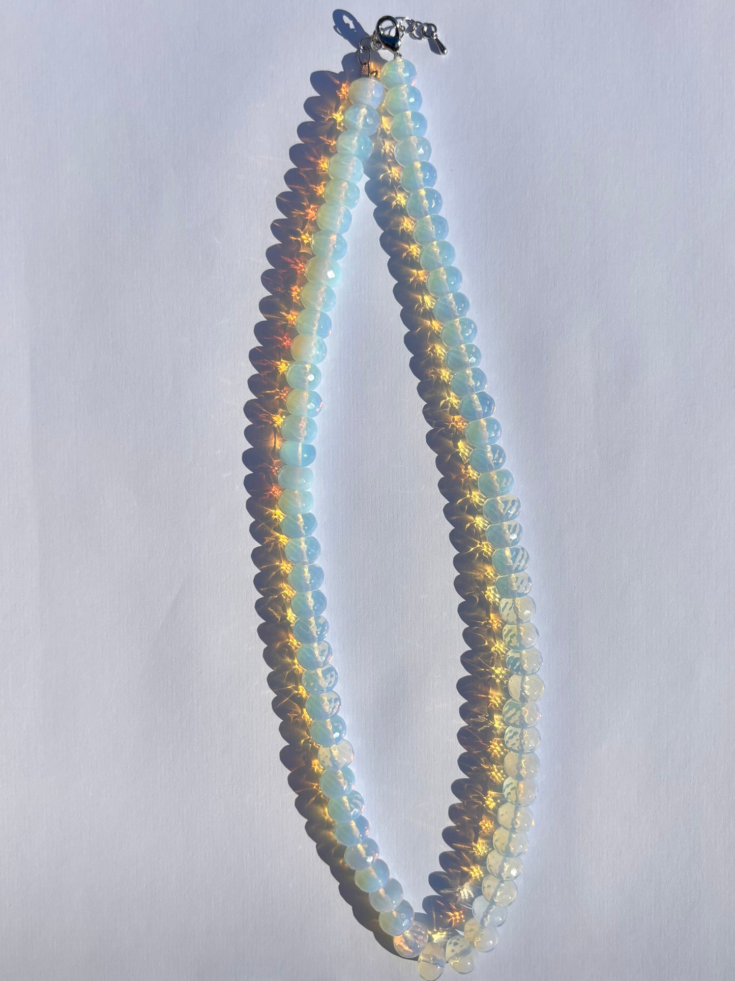 Glasopal (syt) Kette