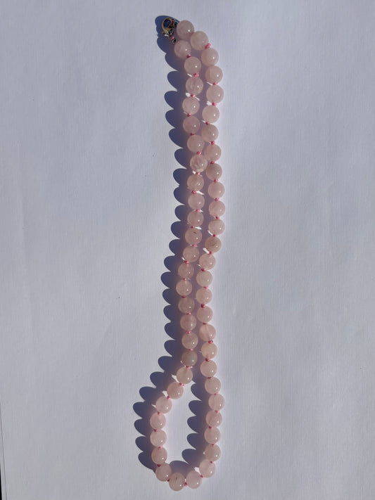 Rosenquarzkette