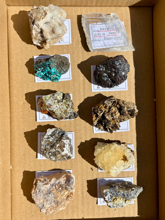 Harzmineralien Set