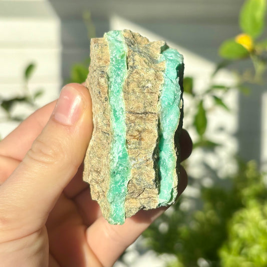 Chrysopras aus Schlesien